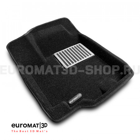 Текстильные 3D коврики Euromat3D Lux в салон для Suzuki Sх4 (2014-) № EM3D-004802