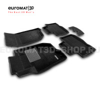 Текстильные 3D коврики Euromat3D Business в салон для Mitsubishi Pajero Sport (2016-2019) № EMC3D-003614 Текстильные 3D коврики Euromat3D Business в салон для Mitsubishi Pajero Sport (2016-2019) № EMC3D-003614