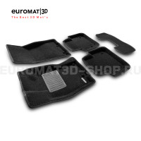 Текстильные 3D коврики Euromat3D Business в салон для Jaguar XJ (2014-) № EMC3D-002754 Текстильные 3D коврики Euromat3D Business в салон для Jaguar XJ (2014-) № EMC3D-002754