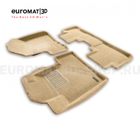 Текстильные 3D коврики Euromat3D Business в салон для Honda CR-V (2006-2012) № EMC3D-002606T Бежевые Текстильные 3D коврики Euromat3D Business в салон для Honda CR-V (2006-2012) № EMC3D-002606T Бежевые