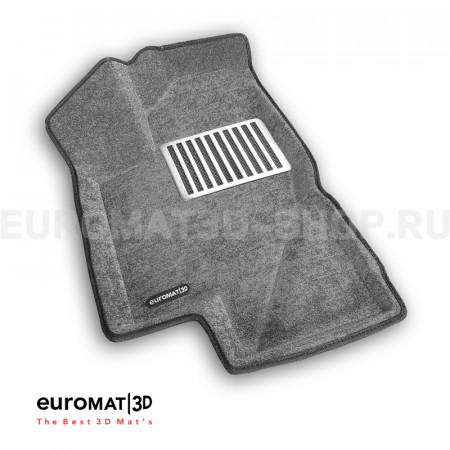 Текстильные 3D коврики Euromat3D Lux в салон для Datsun on-Do (2014-2020) № EM3D-005310G Серые Текстильные 3D коврики Euromat3D Lux в салон для Datsun on-Do (2014-2020) № EM3D-005310G Серые