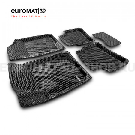 3D коврики Euromat3D EVA в салон для Kia Cerato (2010-2013) № EM3DEVA-002722 3D коврики Euromat3D EVA в салон для Kia Cerato (2010-2013) № EM3DEVA-002722
