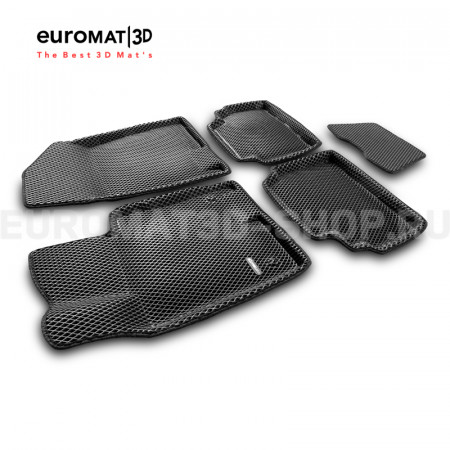 3D коврики Euromat3D EVA в салон для Kia K5 (2020-) № EM3DEVA-002708