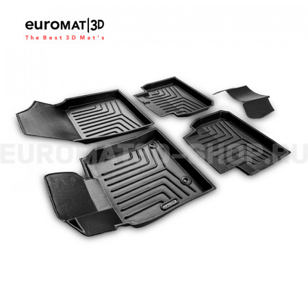 3D коврики Euromat3D Liner в салон для Toyota Camry XV70 (2018-2024) № EM3DLI-005101 3D коврики Euromat3D Liner в салон для Toyota Camry XV70 (2018-2024) № EM3DLI-005101