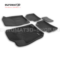3D коврики Euromat3D EVA в салон для Jac JS4 (2022-) № EM3DEVA-000010